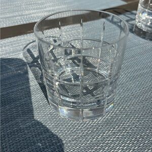 Orrefors Sweden Crystal Clear Glass Tumbler Set